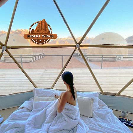 Rum Wings Bubble Luxury Camp วาดิรัม ภายนอก รูปภาพ