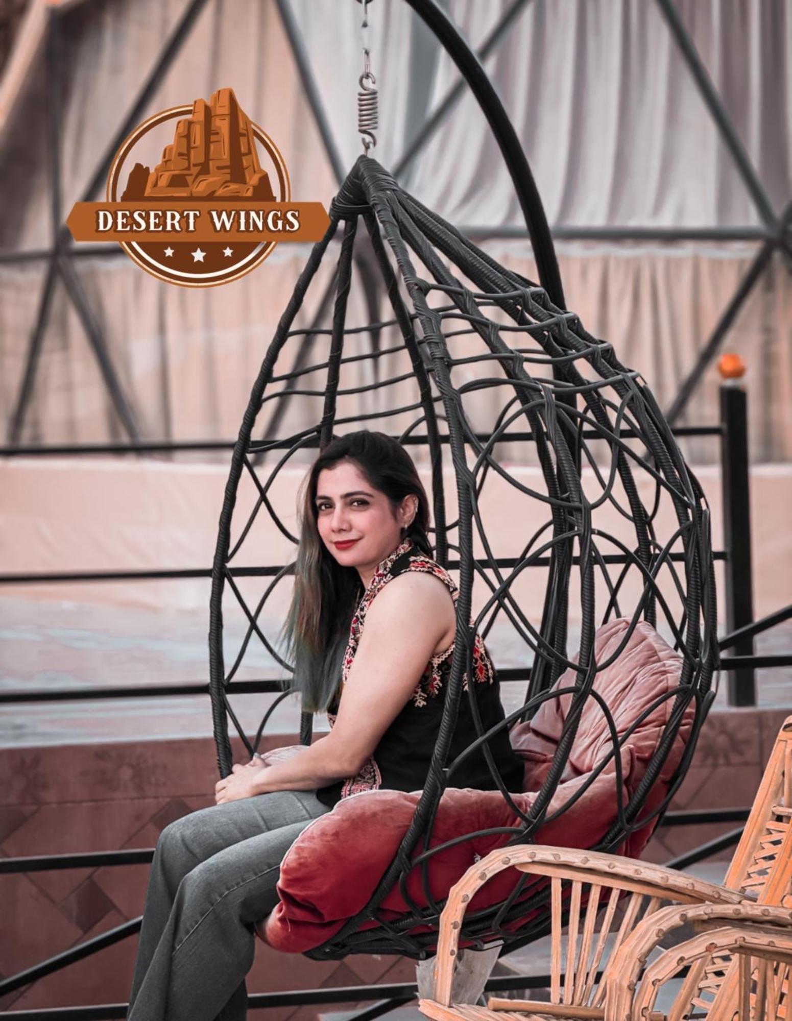 Rum Wings Bubble Luxury Camp วาดิรัม ภายนอก รูปภาพ